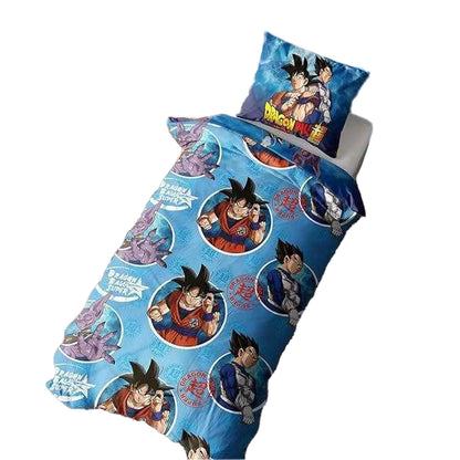Multicoloured - Side - Dragon Ball Z Kamehameha Goku Reversible Duvet Set