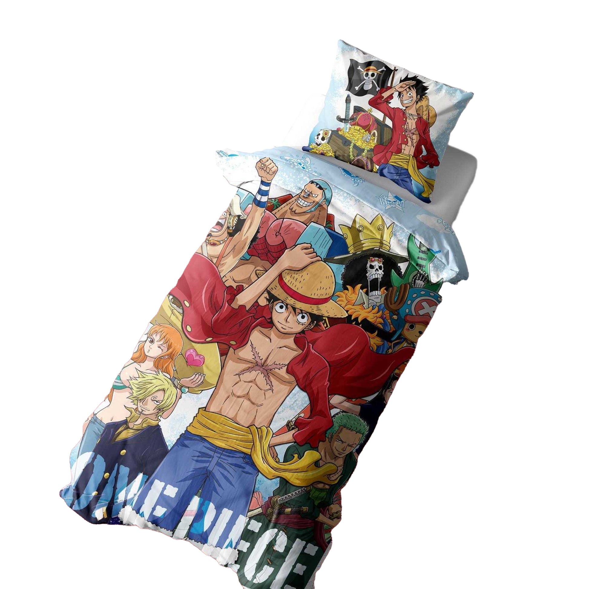 Multicoloured - Side - One Piece Squad Reversible Duvet Set