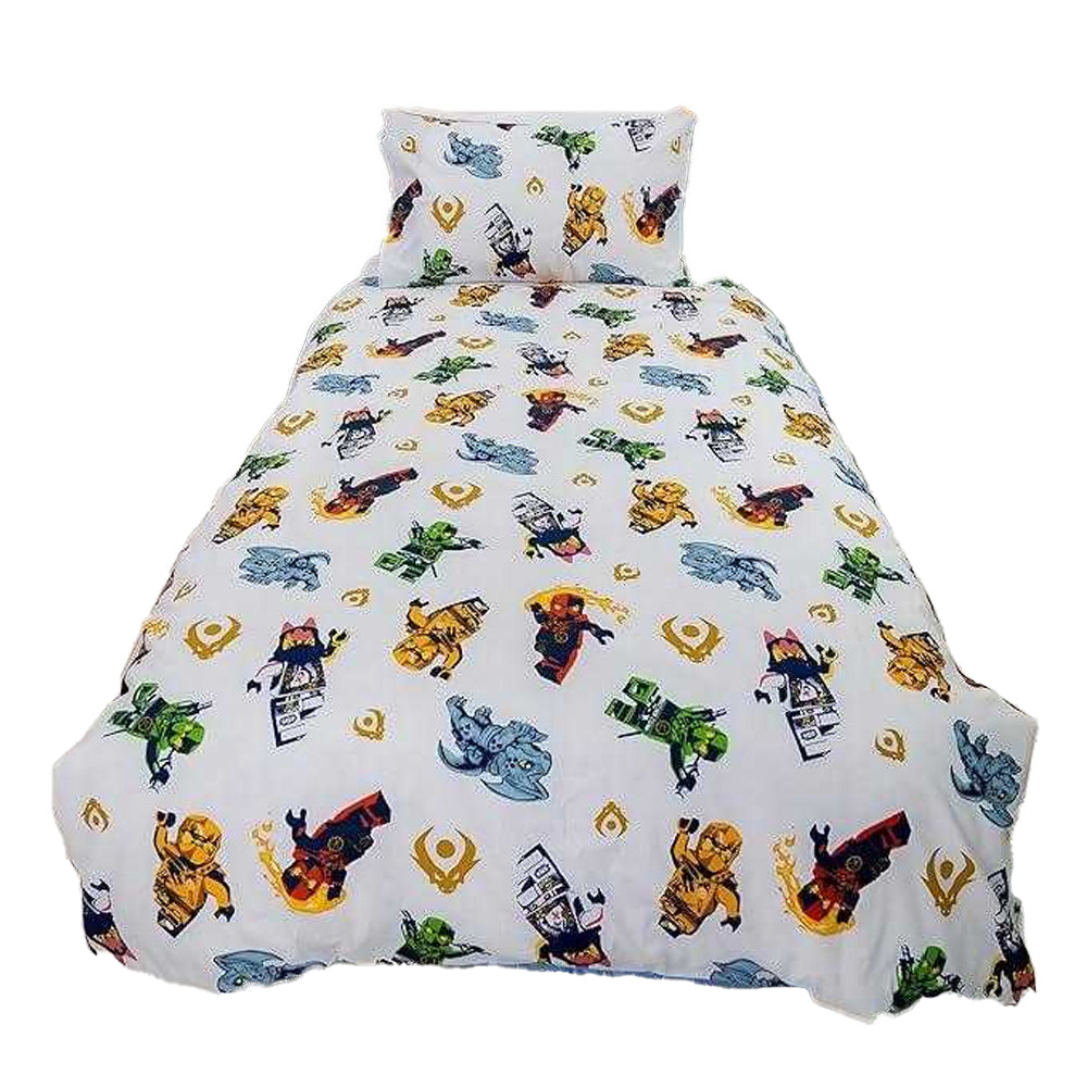 Multicoloured - Lifestyle - Lego Ninjago Squad Reversible Duvet Set