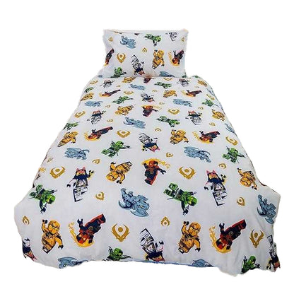 Multicoloured - Lifestyle - Lego Ninjago Squad Reversible Duvet Set