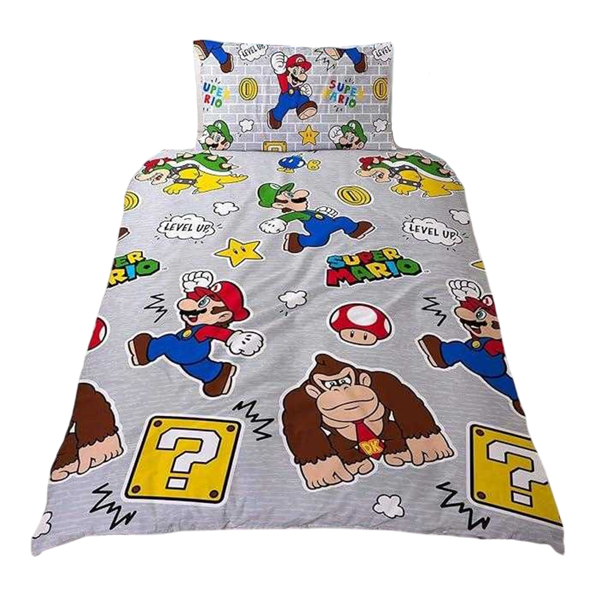 Multicoloured - Lifestyle - Super Mario Reversible Duvet Set