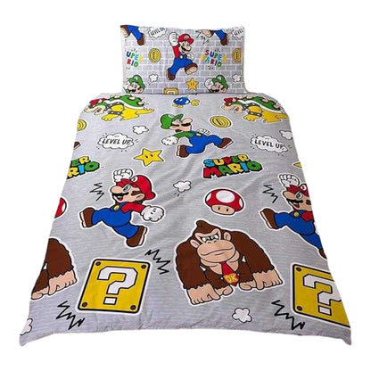 Multicoloured - Lifestyle - Super Mario Reversible Duvet Set