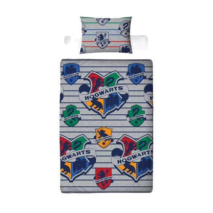 Multicoloured - Lifestyle - Harry Potter Hogwarts Reversible Duvet Set