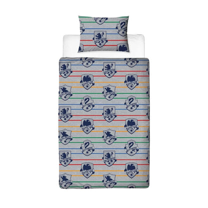 Multicoloured - Pack Shot - Harry Potter Hogwarts Reversible Duvet Set