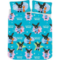 Multicoloured - Back - Bing Bunny Hoppity Voosh Reversible Duvet Set