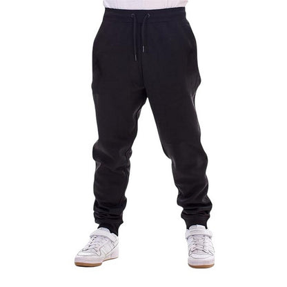 Black - Back - Keanu Childrens-Kids Cotton Blend Regular Jogging Bottoms (Pack of 2)