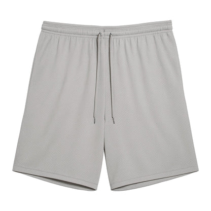 Navy-Grey - Back - Keanu Mens Mesh Shorts (Pack of 2)