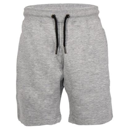 Charcoal-Light Grey-Navy - Side - Keanu Boys Fleece Regular Shorts (Pack of 3)
