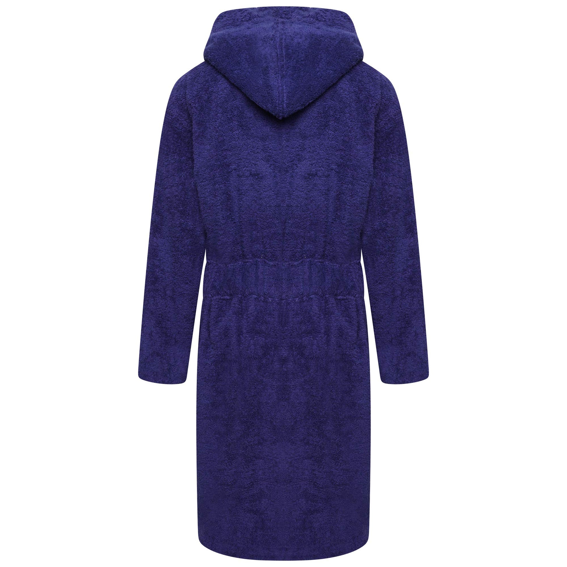Blue - Back - Keanu Childrens-Kids Cotton Dressing Gown