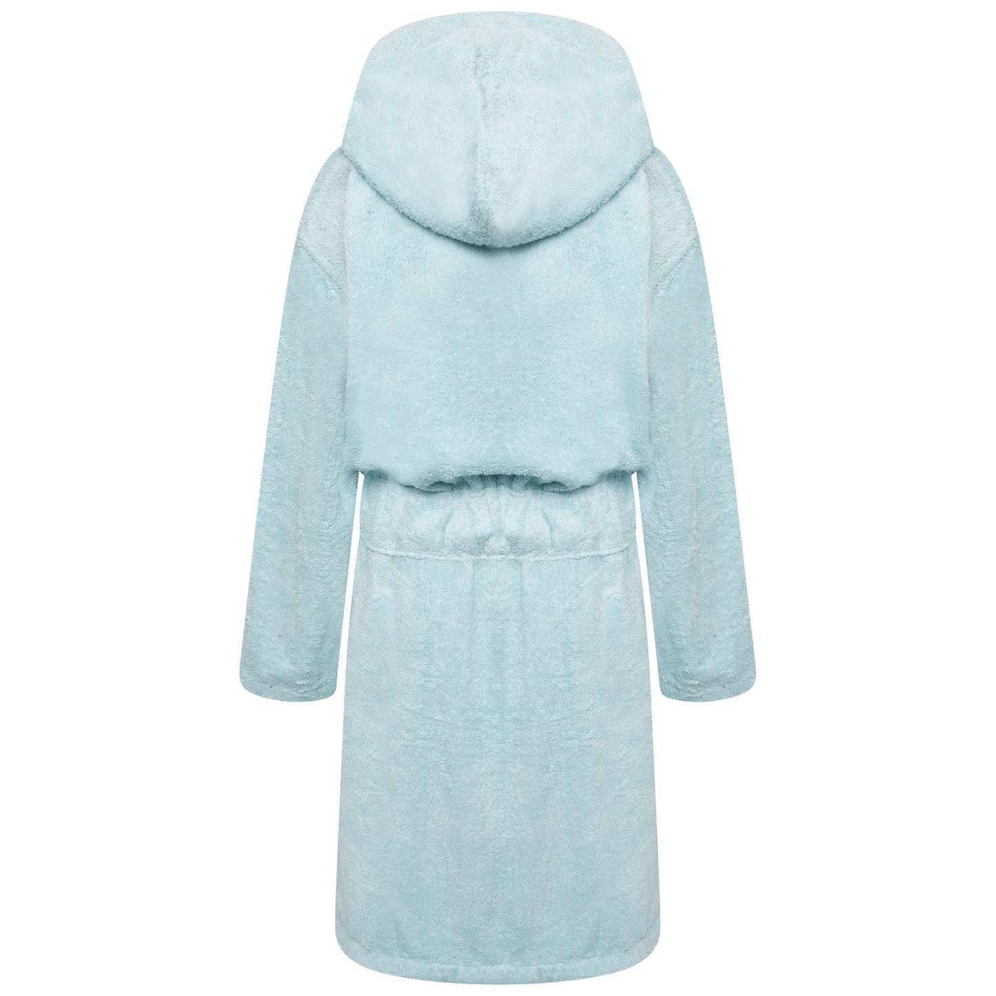 Light Blue - Back - Keanu Childrens-Kids Cotton Dressing Gown