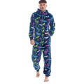 Multicoloured - Lifestyle - Floso Mens Game Controller Fleece Jumpsuit