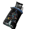 Multicoloured - Side - Floso Gamer For Life Christmas Reversible Duvet Set
