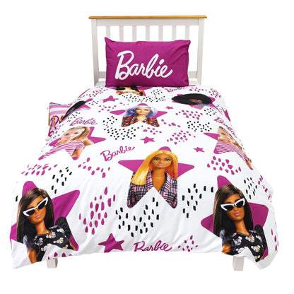 Multicoloured - Lifestyle - Barbie Stars Reversible Duvet Set