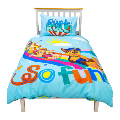Multicoloured - Lifestyle - Paw Patrol Pups Rule Reversible Duvet Set