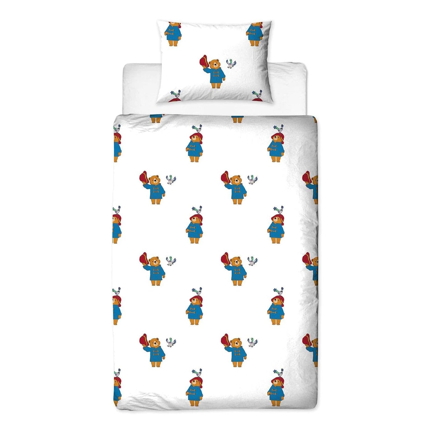 Multicoloured - Side - Paddington Bear Friends Reversible Duvet Set