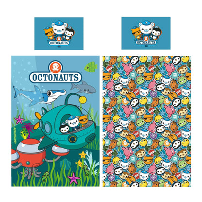 Multicoloured - Front - Octonauts Reversible Duvet Set