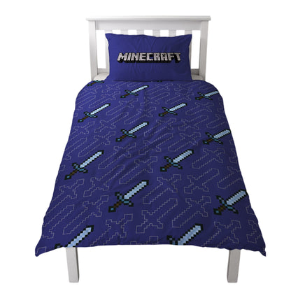 Multicoloured - Side - Minecraft Good Guys Reversible Duvet Set