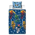 Multicoloured - Back - Lego Ninjago Reversible Duvet Set