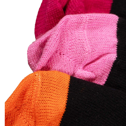 Black-Multicoloured - Back - Soxy Mens Coloured Socks (Pack of 12)