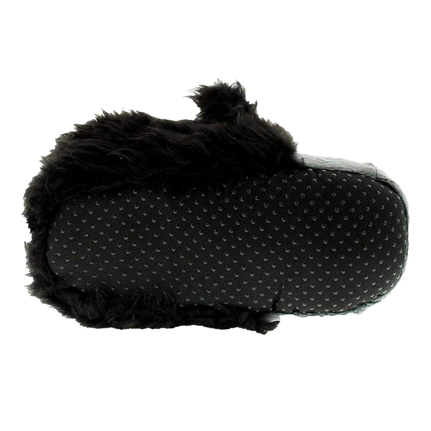 Black - Lifestyle - Keanu Childrens-Kids Gorilla 3D Slippers