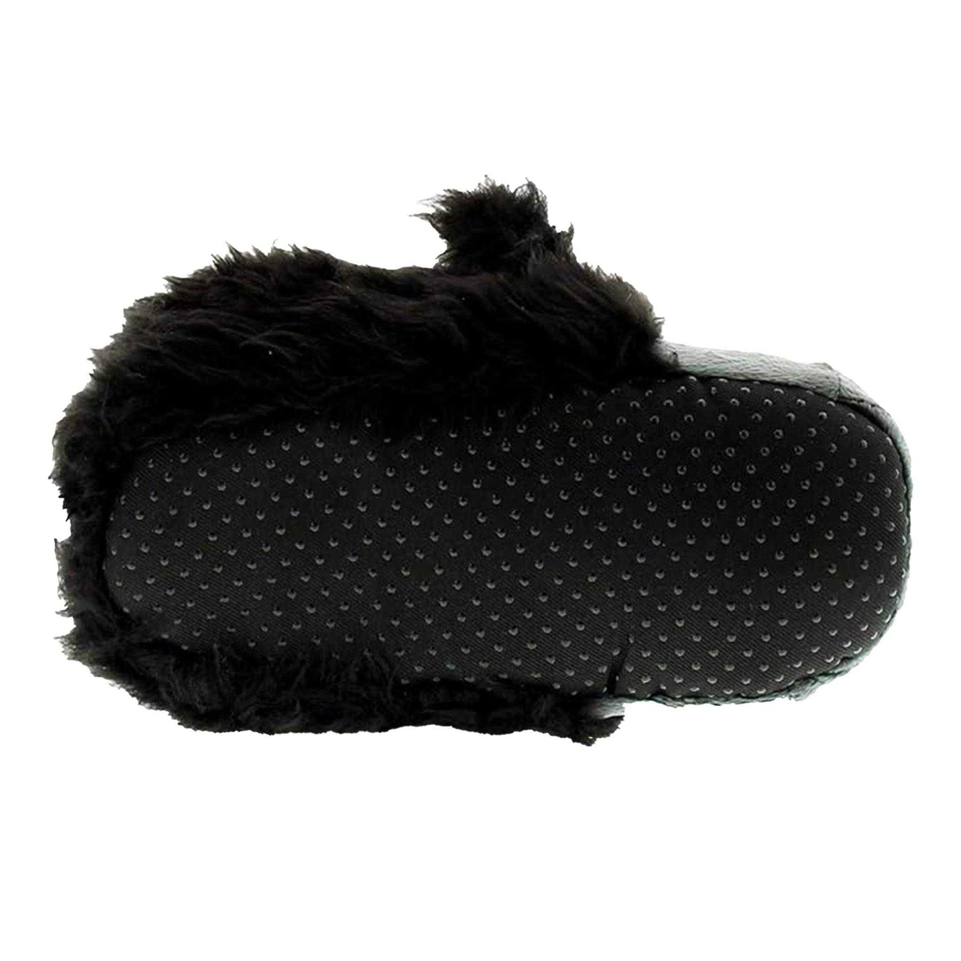Black - Lifestyle - Keanu Childrens-Kids Gorilla 3D Slippers