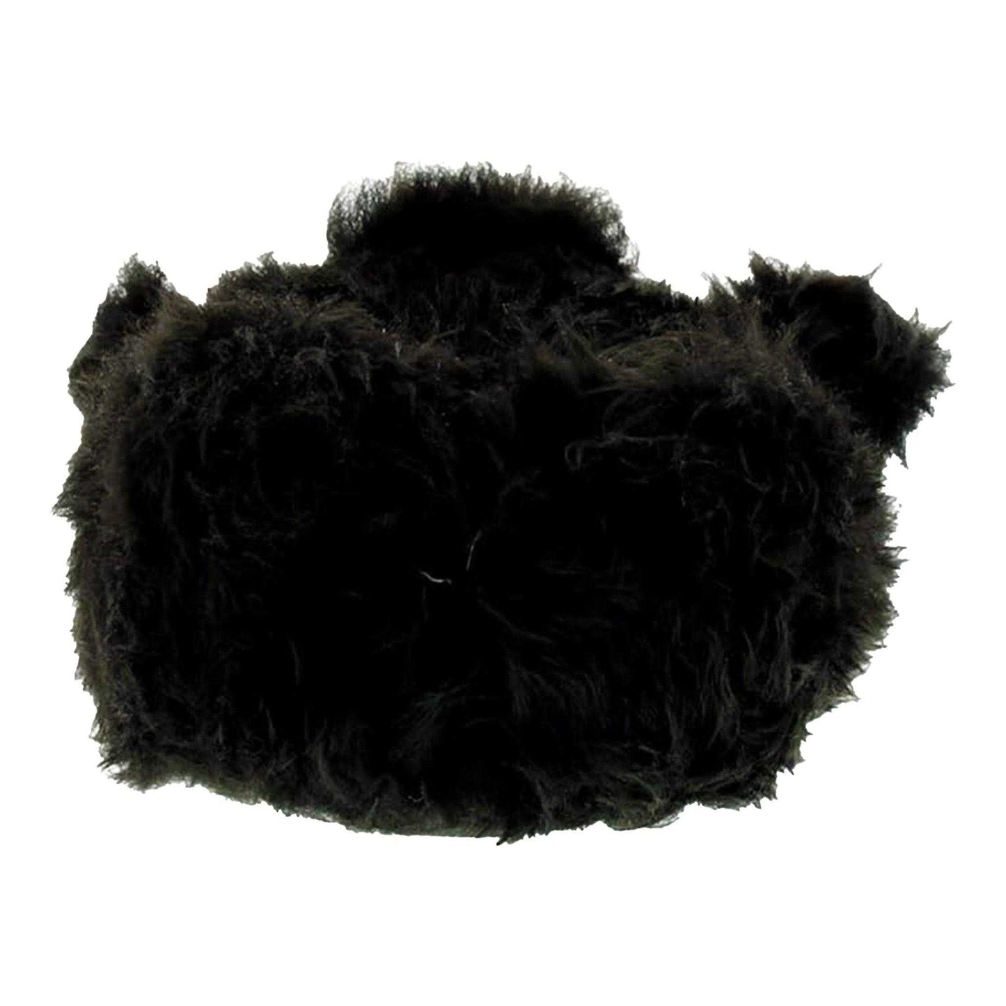 Black - Pack Shot - Keanu Childrens-Kids Gorilla 3D Slippers