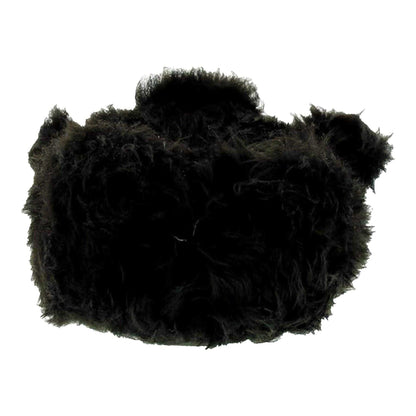 Black - Pack Shot - Keanu Childrens-Kids Gorilla 3D Slippers