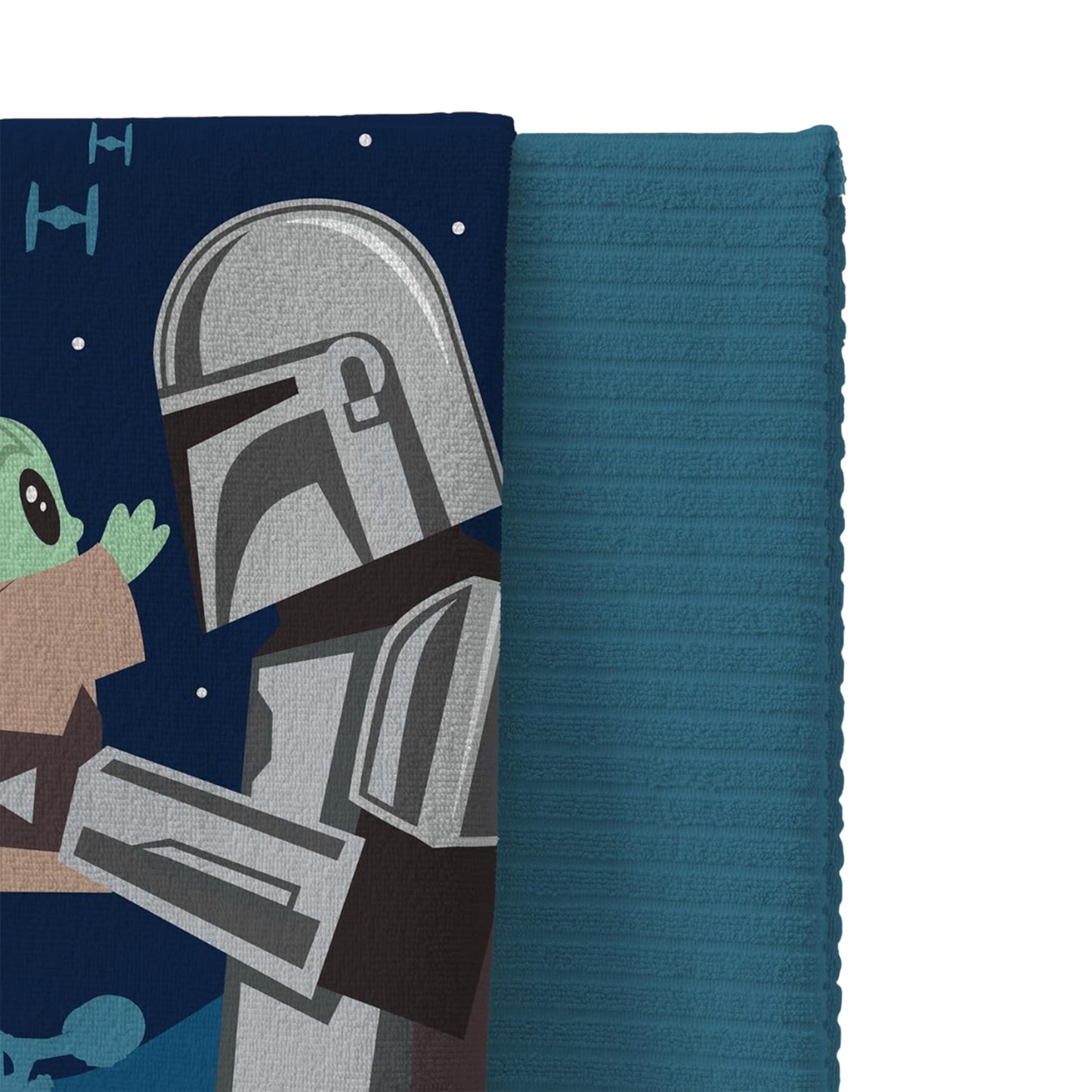 Blue - Back - Star Wars: The Mandalorian I´ve Been Looking For You Towel