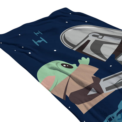 Blue - Side - Star Wars: The Mandalorian I´ve Been Looking For You Towel
