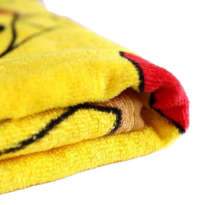 Yellow - Side - Pokemon Pikachu Towel