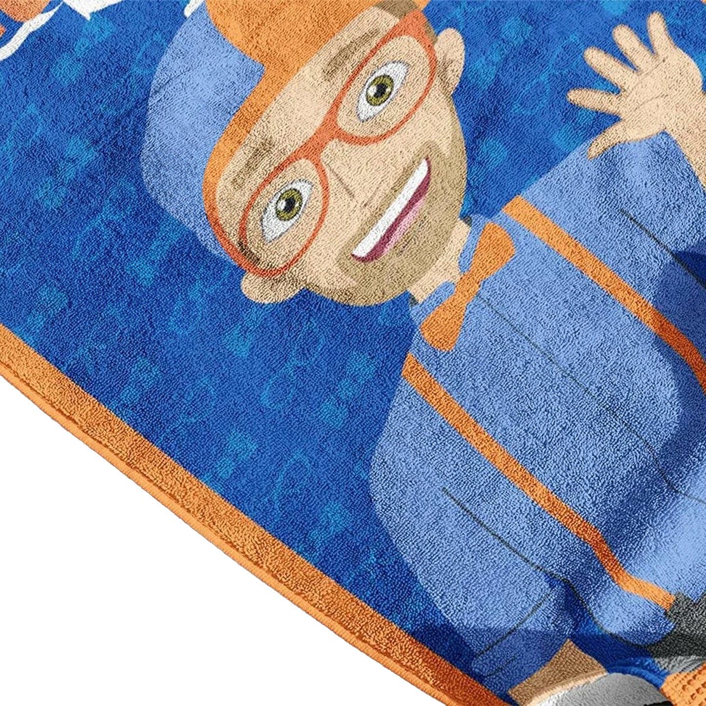 Blue-Orange - Back - Blippi Beach Towel