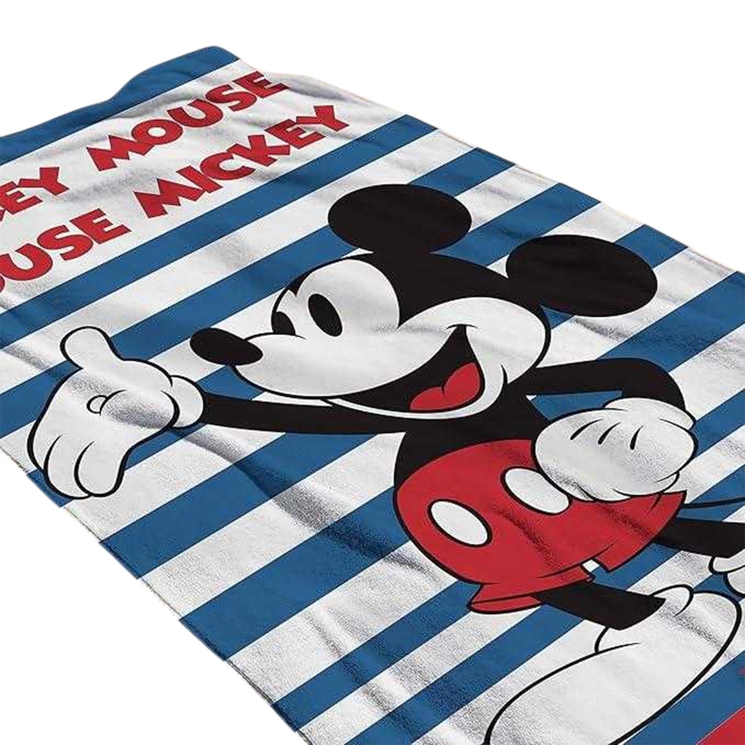 Multicoloured - Side - Disney Mickey Mouse Towel