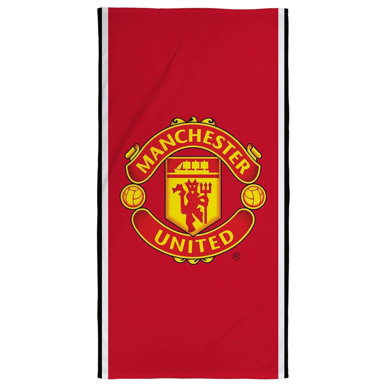 Red - Front - Manchester United FC Glory Crest Towel