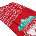 Red - Back - Liverpool FC Crest Towel