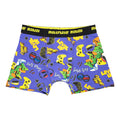 Multicoloured - Back - Floso Boys Gamer Days of the Week Cotton Blend Boxer Shorts (Pack of 7)