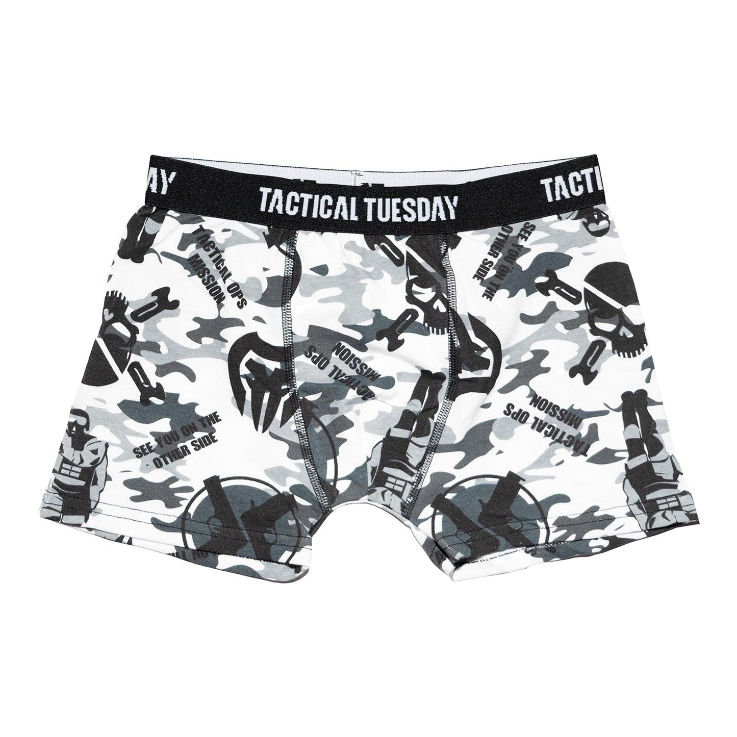Multicoloured - Side - Floso Boys Gamer Days of the Week Cotton Blend Boxer Shorts (Pack of 7)