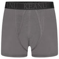 Multicoloured - Lifestyle - Keanu Mens Plain Boxer Shorts (Pack of 6)