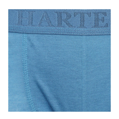 Multicoloured - Back - Harte & Soul Mens Plain Bamboo Boxer Shorts (Pack of 12)