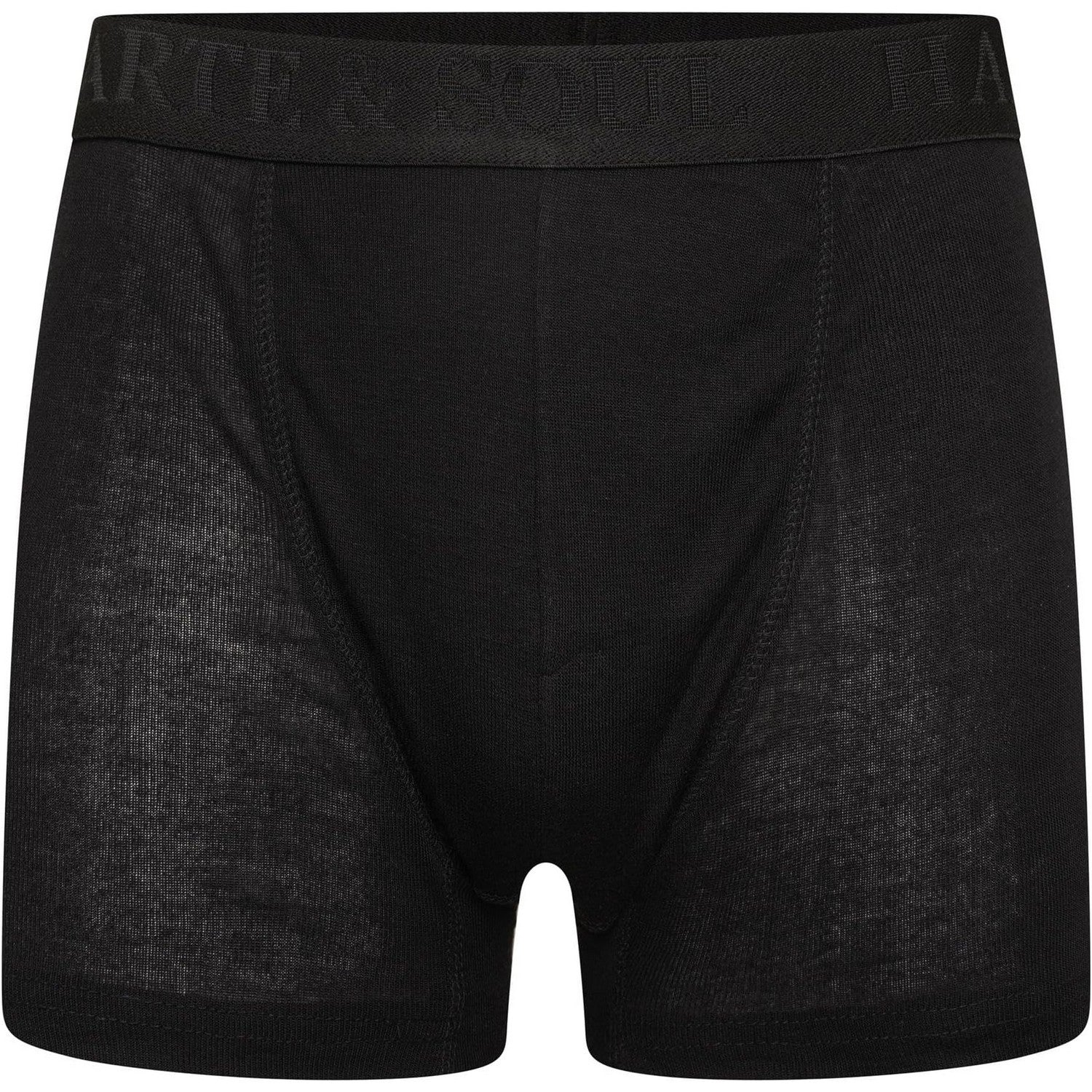 Multicoloured - Pack Shot - Harte & Soul Mens Plain Bamboo Boxer Shorts (Pack of 12)