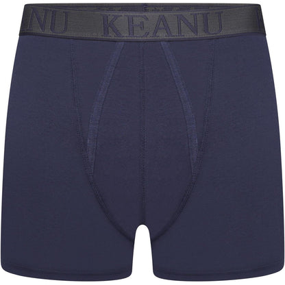 Blue - Lifestyle - Keanu Mens Boxer Shorts (Pack of 12)