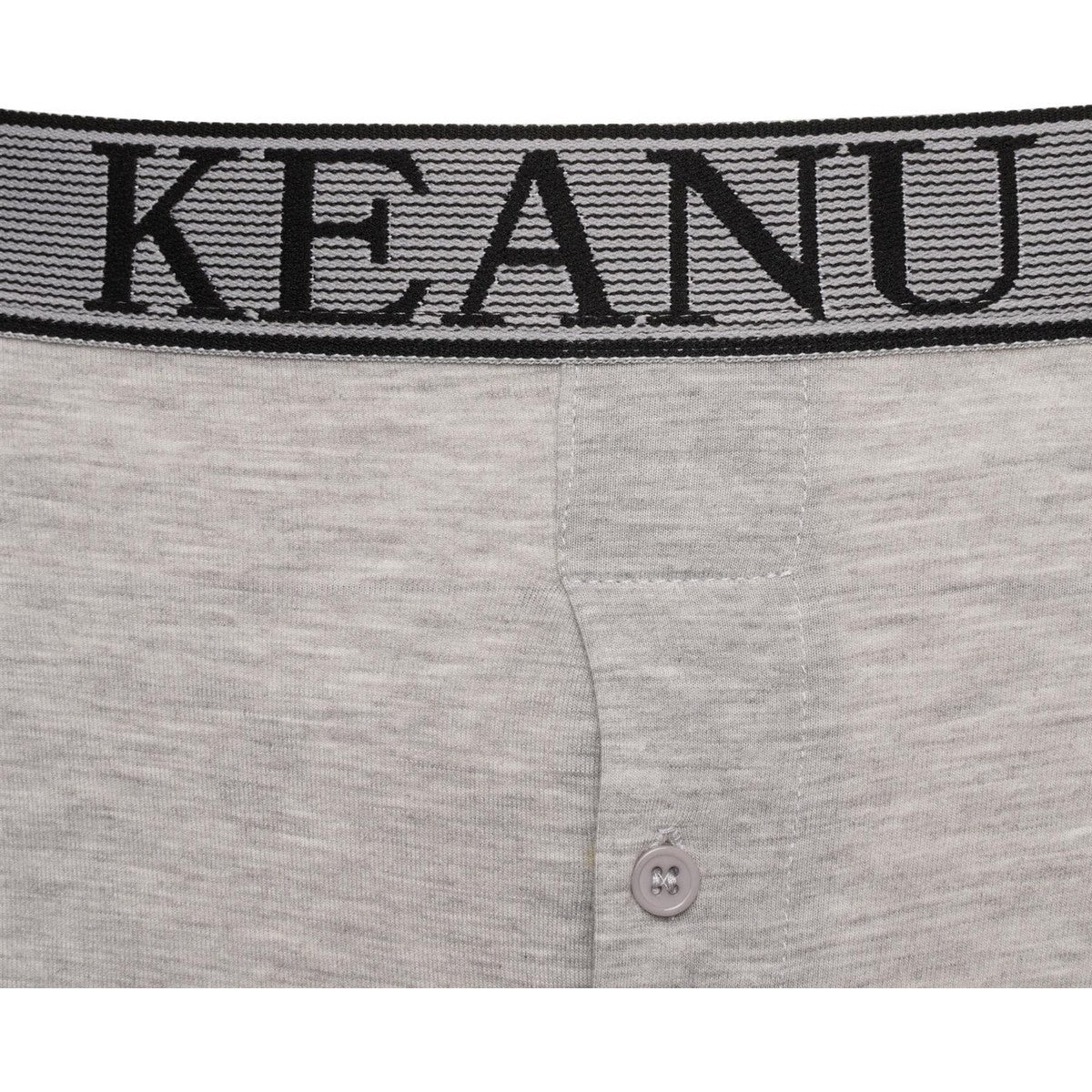 White - Back - Keanu Mens Plain Boxer Shorts (Pack of 12)