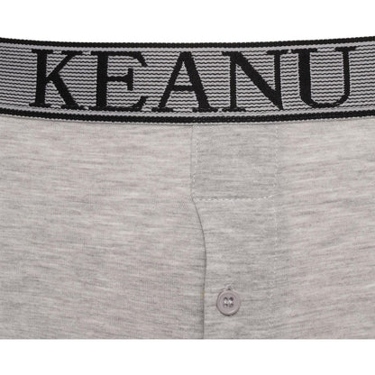 White - Back - Keanu Mens Plain Boxer Shorts (Pack of 12)