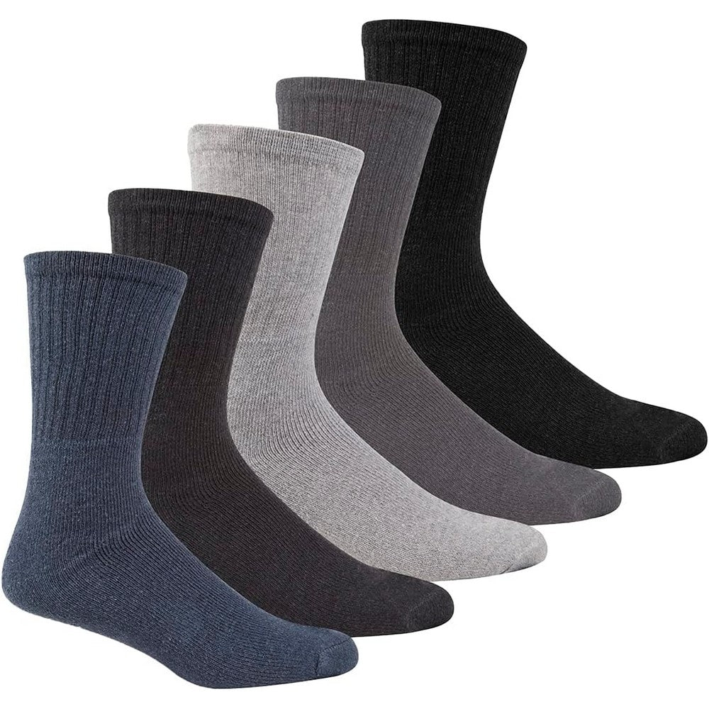 Multicoloured - Front - Soxy Mens Cotton Socks (Pack of 20)