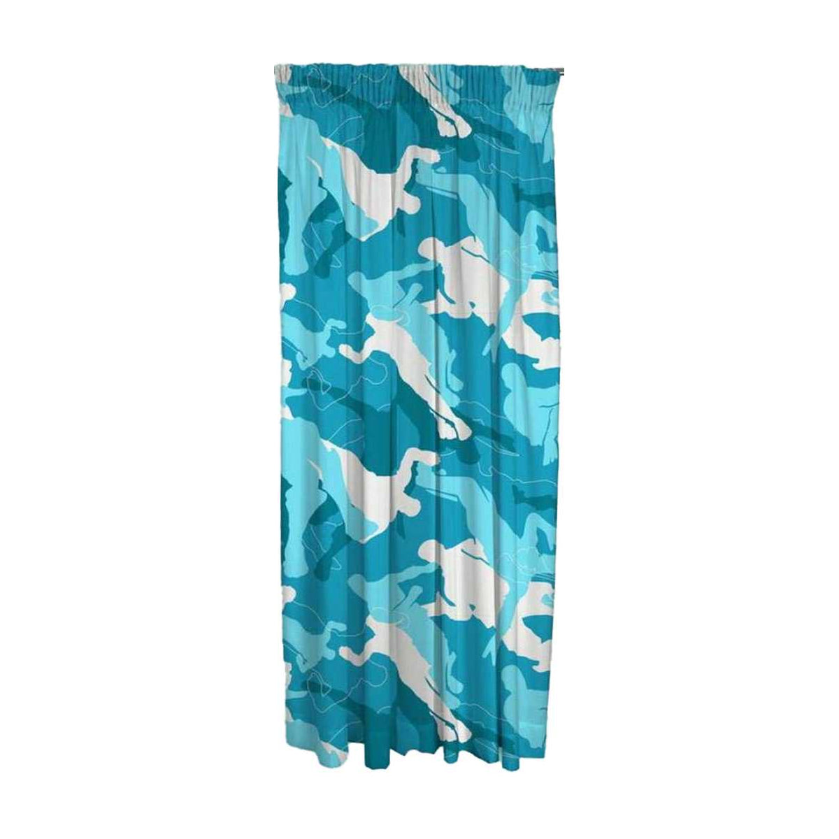 Multicoloured - Back - Fortnite All-Over Print Curtains