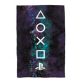 Multicoloured - Front - Playstation Fleece Nebula Blanket