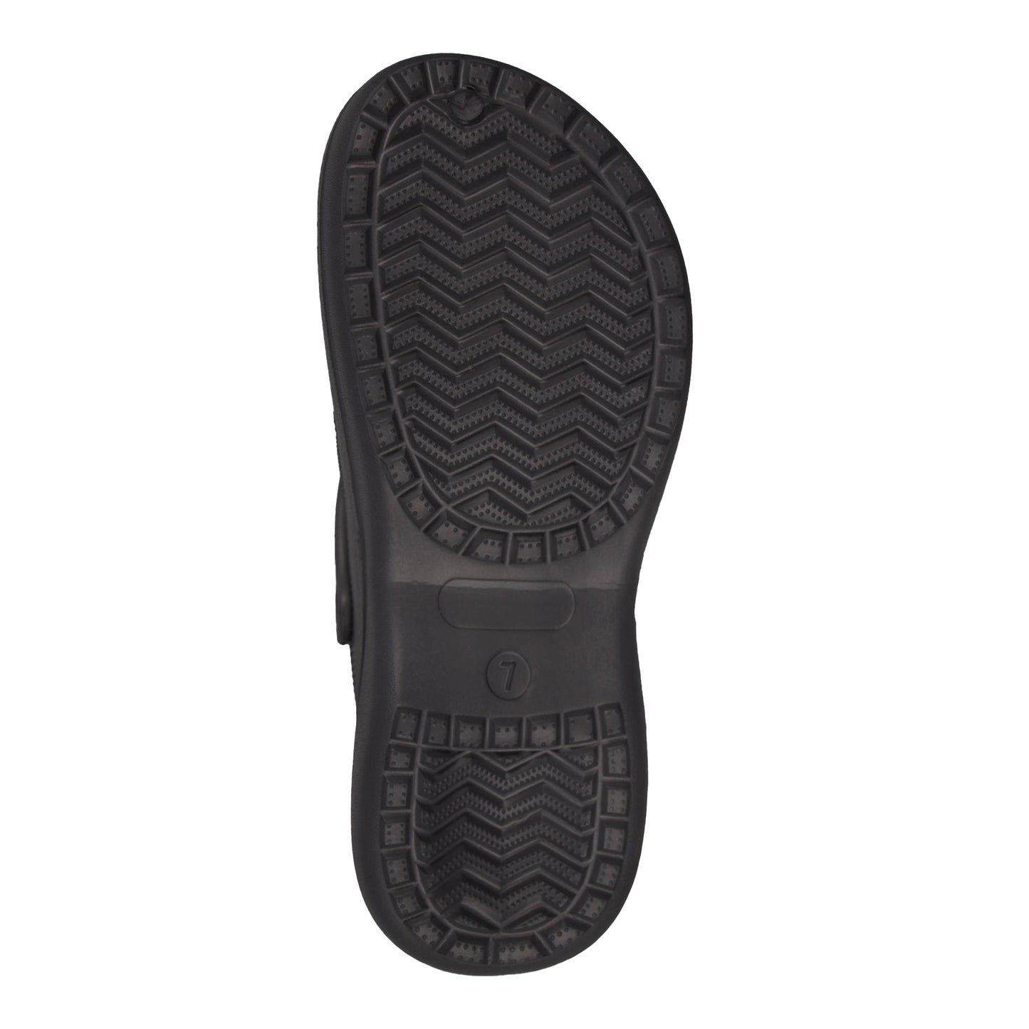 Black - Side - Keanu Womens-Ladies Platform Clogs