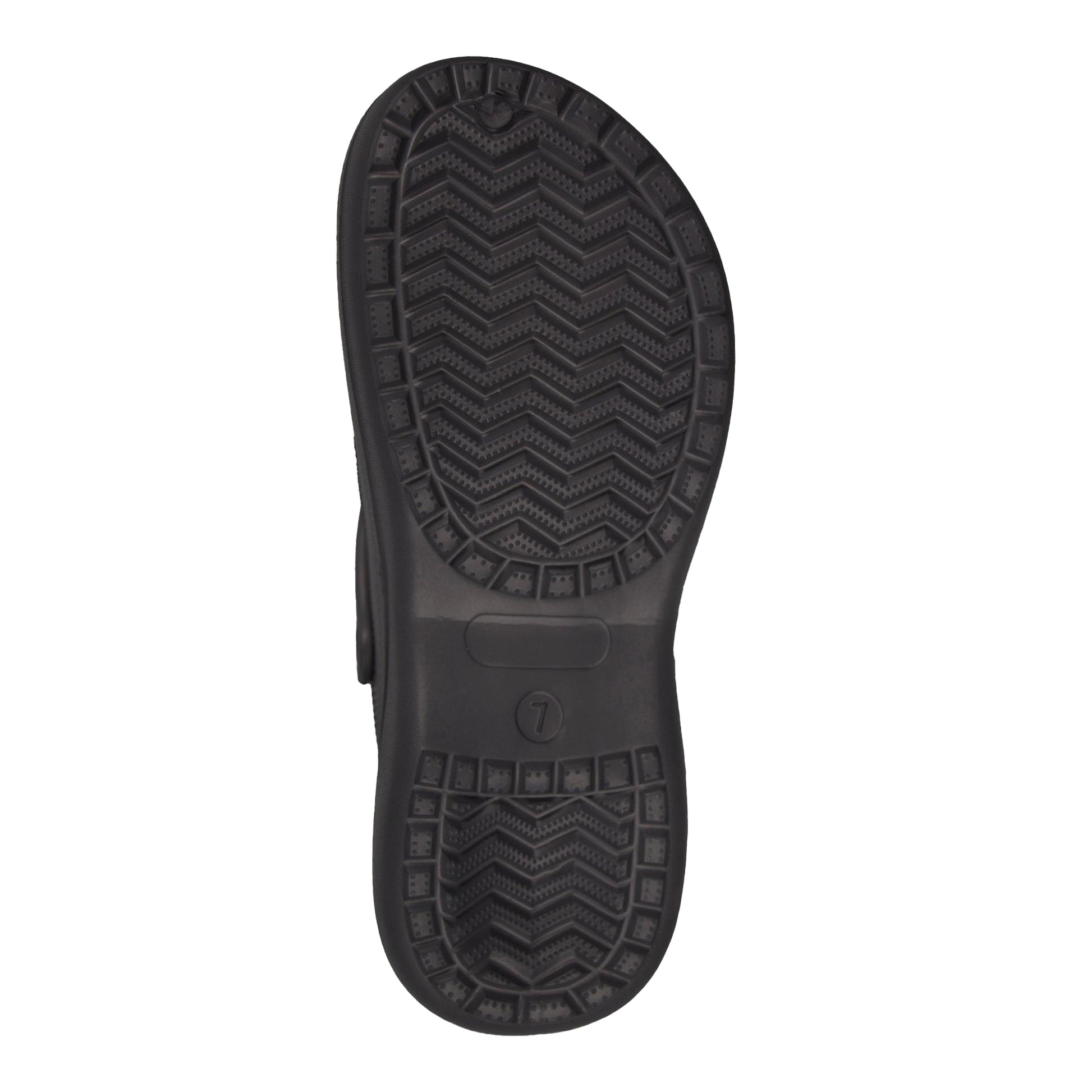 Black - Side - Keanu Womens-Ladies Platform Clogs