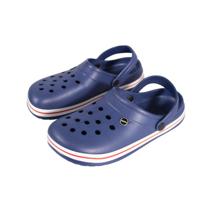 Navy - Lifestyle - Keanu Unisex Adult Contrast Detail Clogs