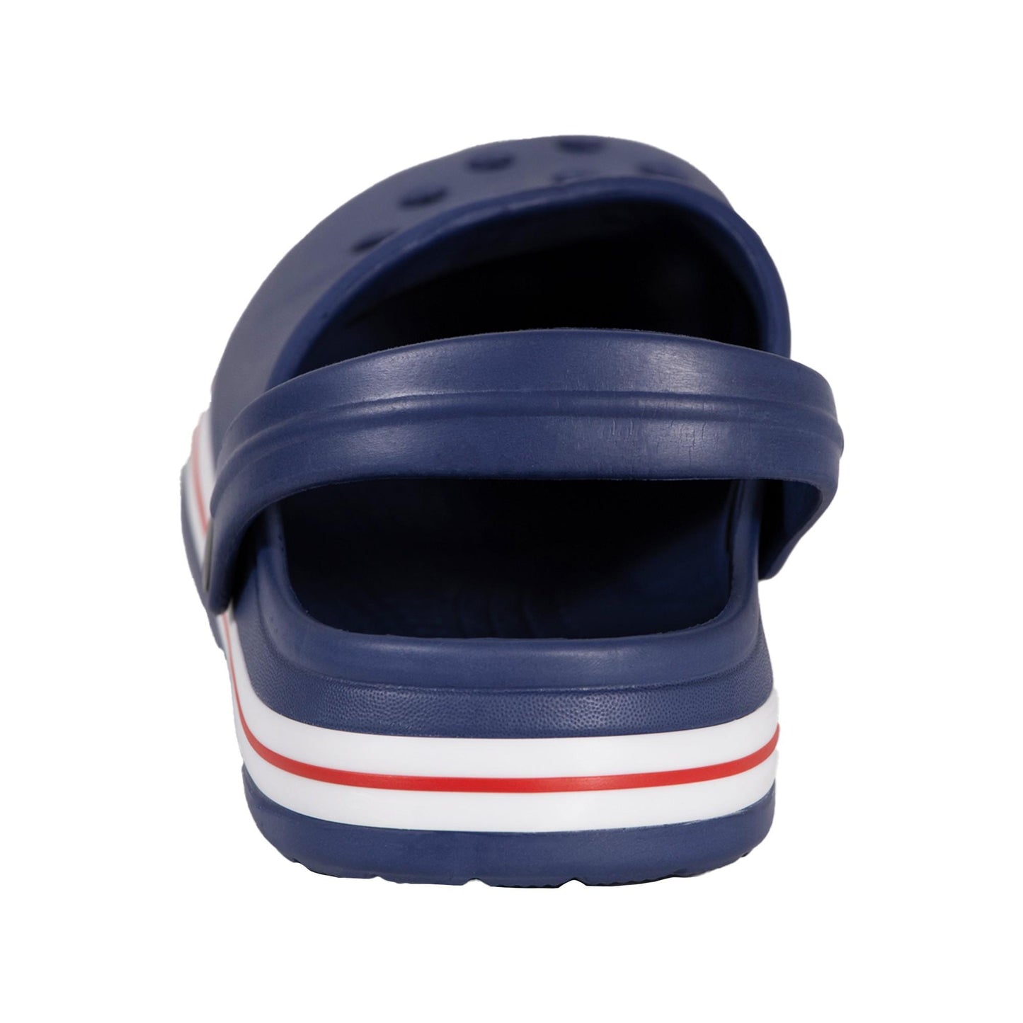 Navy - Back - Keanu Unisex Adult Contrast Detail Clogs