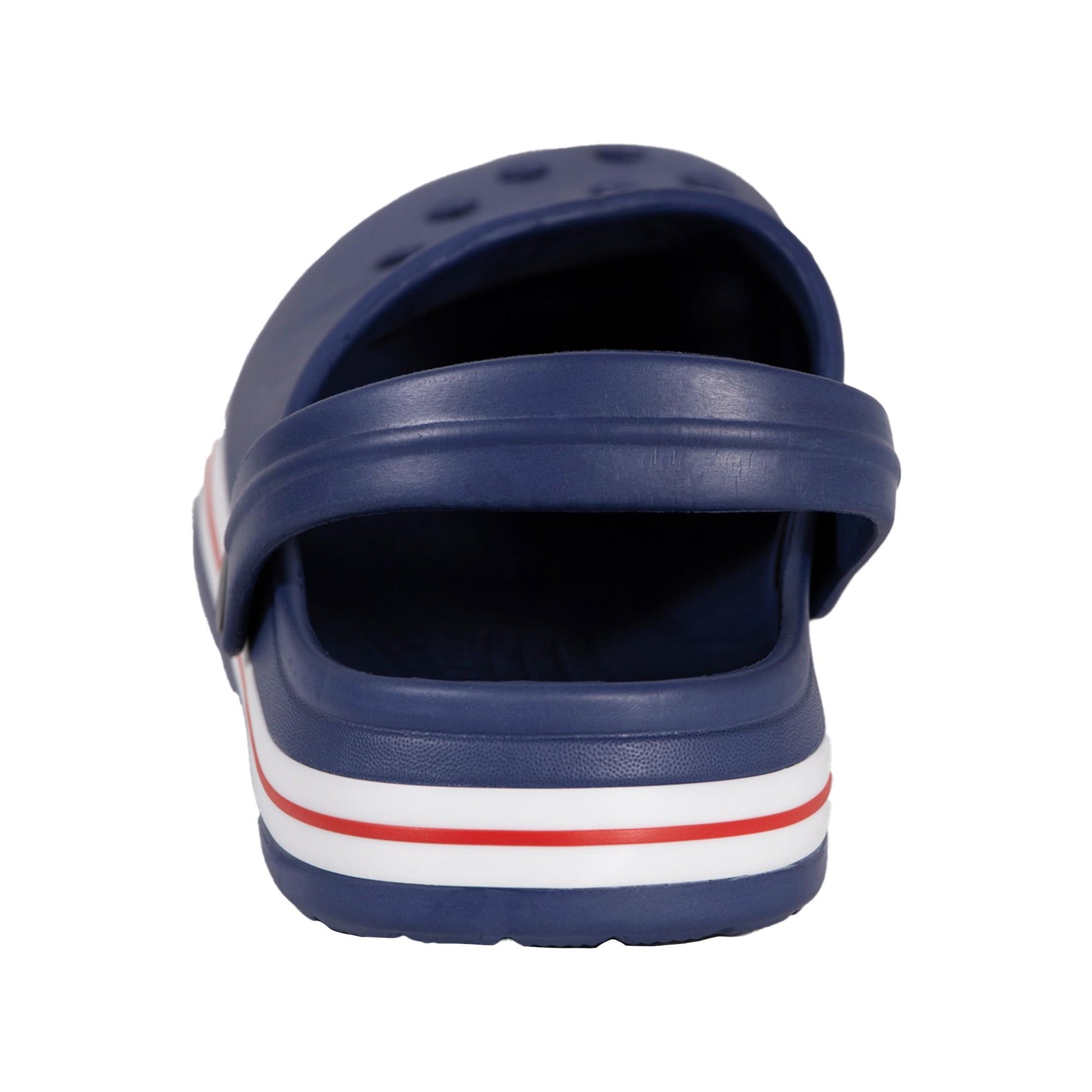 Navy - Back - Keanu Unisex Adult Contrast Detail Clogs